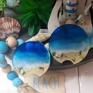 Beach Car Coasters